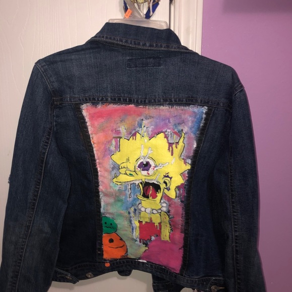 Custom made Simpson Jean jacket - Picture 4 of 4